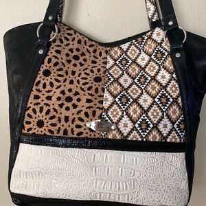 Handmade Shoulder Purse With Wallet